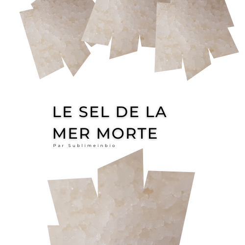 Le sel de la mer morte