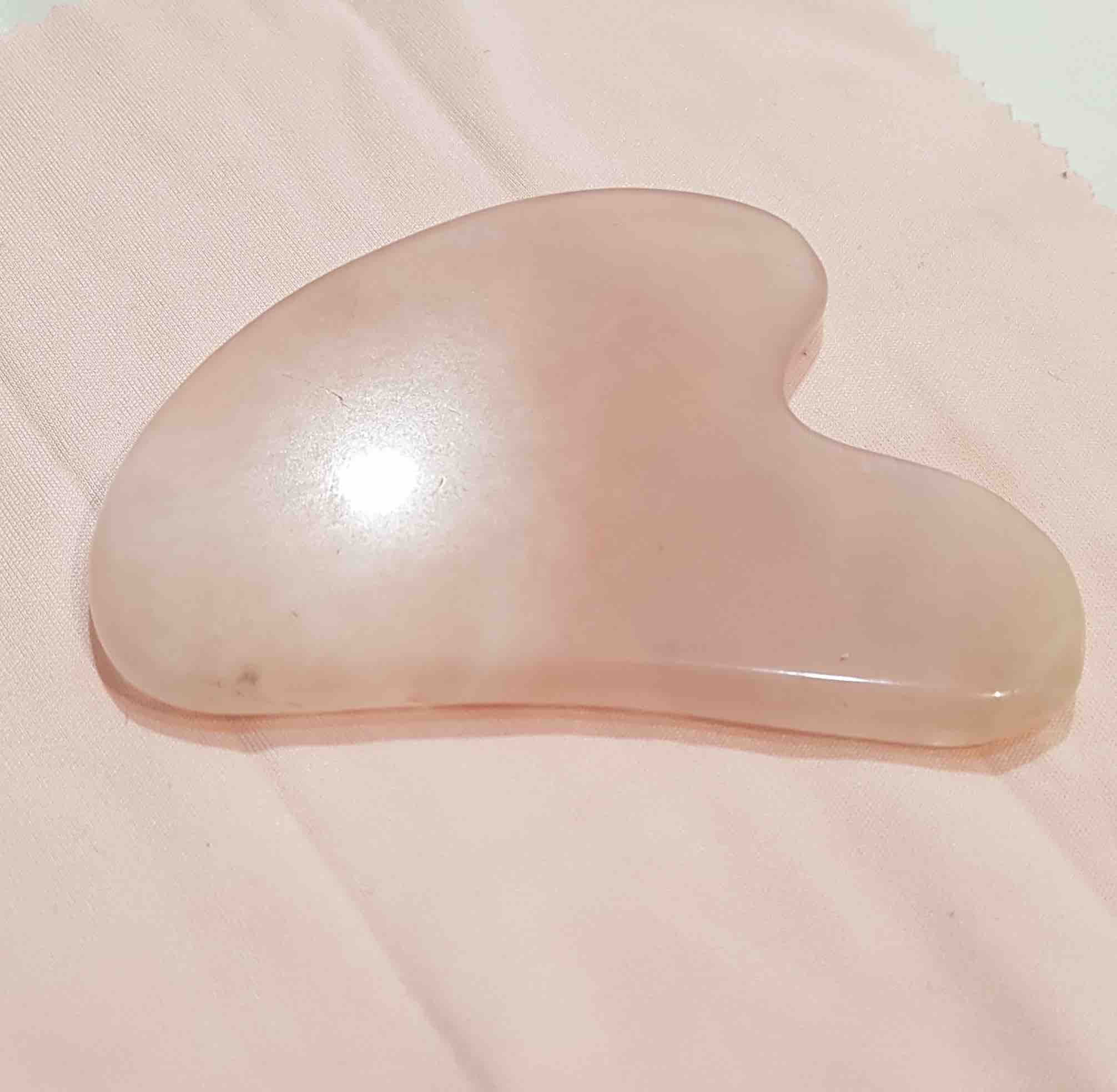 gua-sha quartz rose